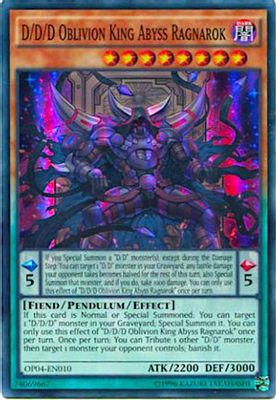 D/D/D Oblivion King Abyss Ragnarok