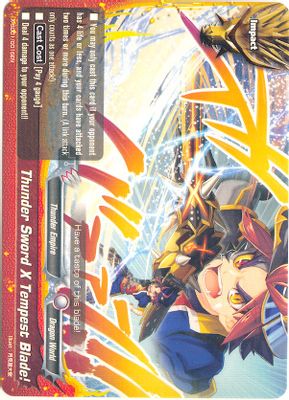 Thunder Sword X Tempest Blade!