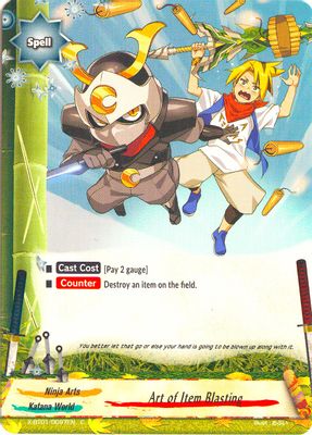 Art of Item Blasting