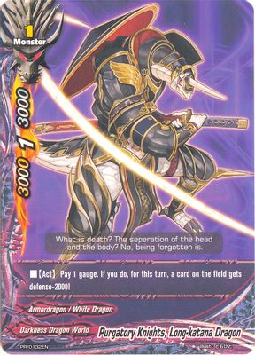 Purgatory Knights, Long-katana Dragon