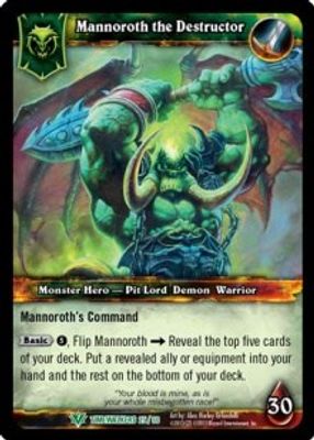 Mannoroth the Destructor (b)
