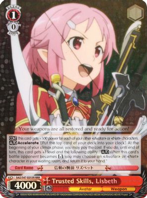 Trusted Skills, Lisbeth (RRR)