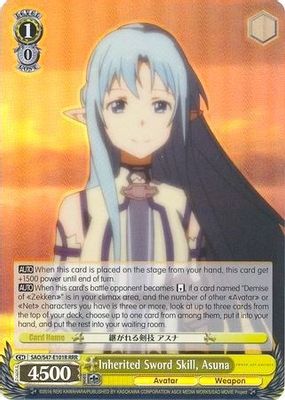 Inherited Sword Skill, Asuna (RRR)