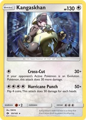 Kangaskhan - 99/149 (SM Base Set)