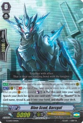Blue Scud, Barcgal (RRR Foil)