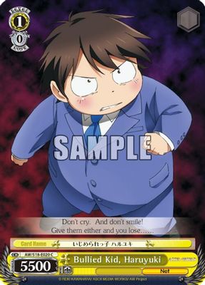 Bullied Kid, Haruyuki