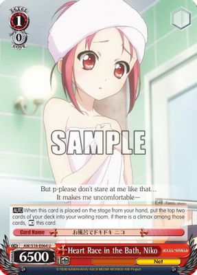 Heart Race in the Bath, Niko