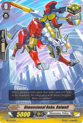 Dimensional Robo, Daiwolf