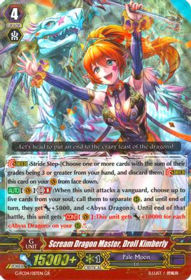 Scream Dragon Master, Droll Kimberly
