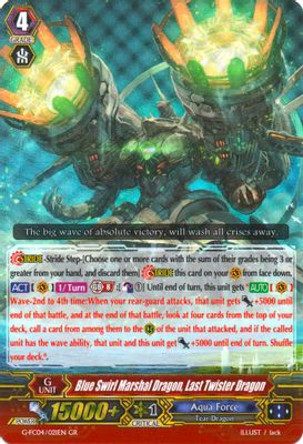 Blue Swirl Marshal Dragon, Last Twister Dragon