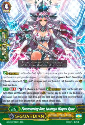 Persevering One, Lozenge Magus Apex