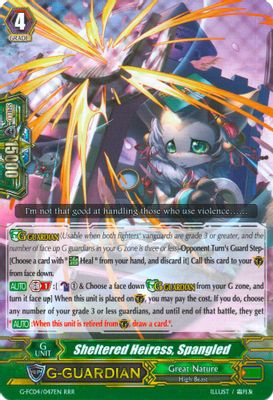 Sheltered Heiress, Spangled