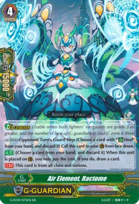 Air Element, Ractome