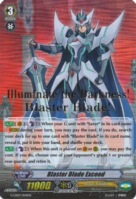 Blaster Blade Exceed (Hot Stamped)