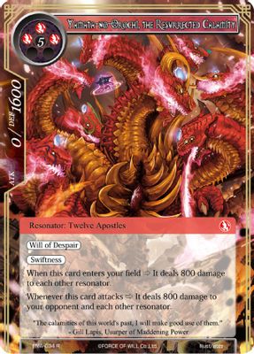 Yamata-no-Orochi, the Resurrected Calamity
