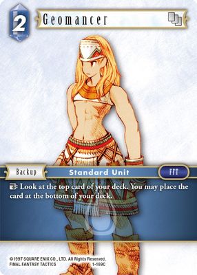 Geomancer (Male Unit)