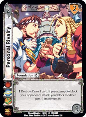Personal Rivalry