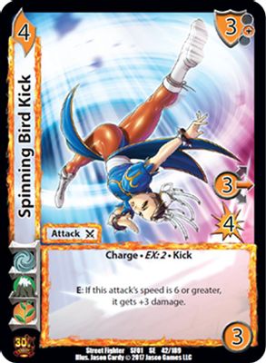 Spinning Bird Kick