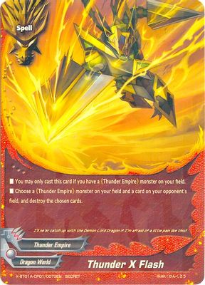 Thunder X Flash (Secret R Foiling)