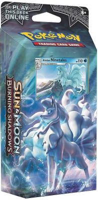 Burning Shadows Theme Deck - "Luminous Frost" [Alolan Ninetales]