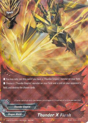 Thunder X Flash (Parallel RR Foiling)