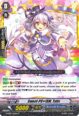 Sweet-PRISM, Tytis