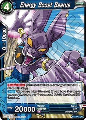 Energy Boost Beerus