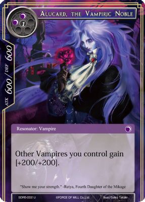 Alucard, the Vampiric Noble