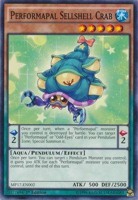 Performapal Sellshell Crab
