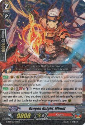 Dragon Knight, Mbudi
