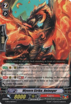 Wyvern Strike, Heineger