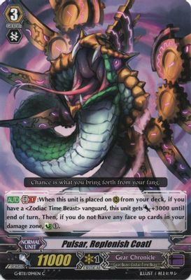 Pulsar, Replenish Coatl