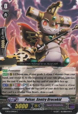 Pulsar, Sentry Dracokid