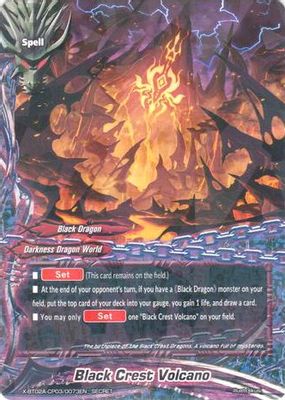 Black Crest Volcano (Secret RRR Foil)