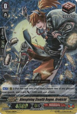 Almsgiving Stealth Rogue, Jirokichi (RRR Foil)