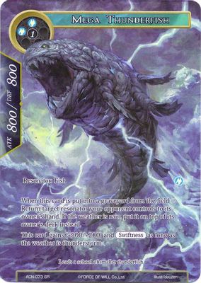 Mega Thunderfish (Full Art)