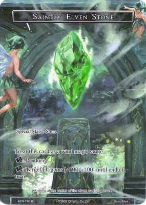 Saintly Elven Stone (Full Art)