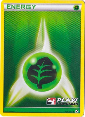 Grass Energy - 105/114 (Play! Pokemon)