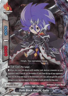 Dark Black Knight, Gaito