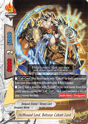 Hellhound Lord, Bolzoye Cobalt Lord