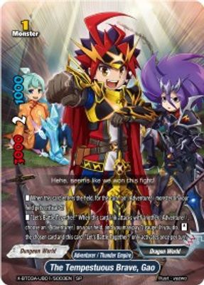 The Tempestuous Brave, Gao (SP)