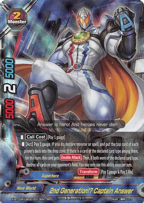 2nd Generation!? Captain Answer