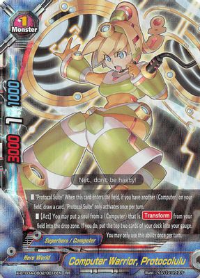 Computer Warrior, Protocolulu
