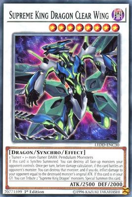 Supreme King Dragon Clear Wing
