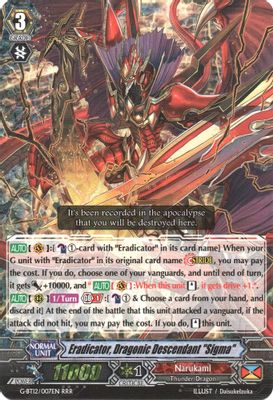 Eradicator, Dragonic Descendant 