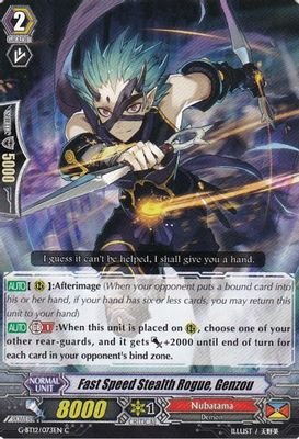 Fast Speed Stealth Rogue, Genzou