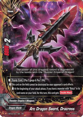 Arc Dragon Sword, Dracross