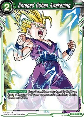 Enraged Gohan Awakening