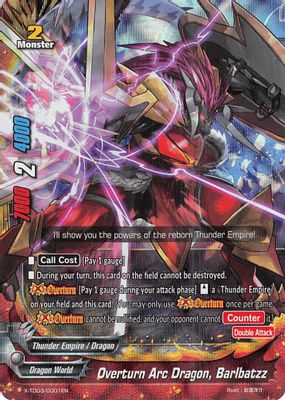 Overturn Arc Dragon, Barlbatzz (RRR Foil)