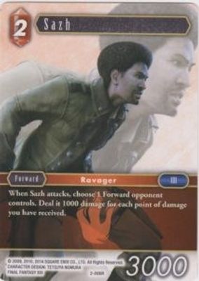Sazh (Alternate Art Promo)